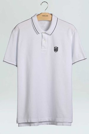 PRODUTO TESTE Camiseta Polo Branca Lisa Osklen