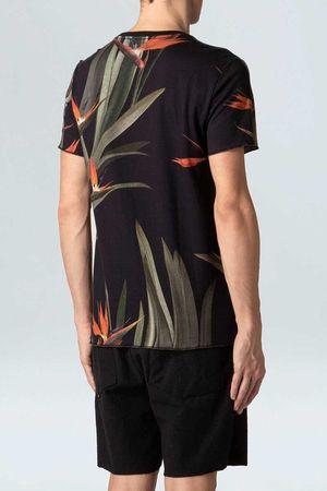 PRODUTO TESTE Camiseta Preta Folhas Osklen