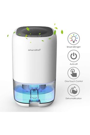PRODUTO TESTE ALROCKET Dehumidifier 35oz(1000ml) Small Dehumidifier for 2100 Cubic Feet (260 sq ft) Portable and Compact Ultra Quiet