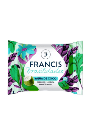 PRODUTO TESTE 2 Francis Sabonete em Barra Brasilidades Água de Coco 80g
