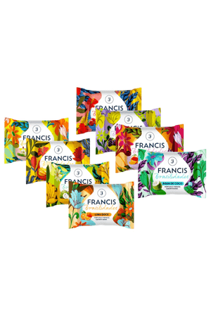 Kit Brasilidades com 8 unidades de sabonetes